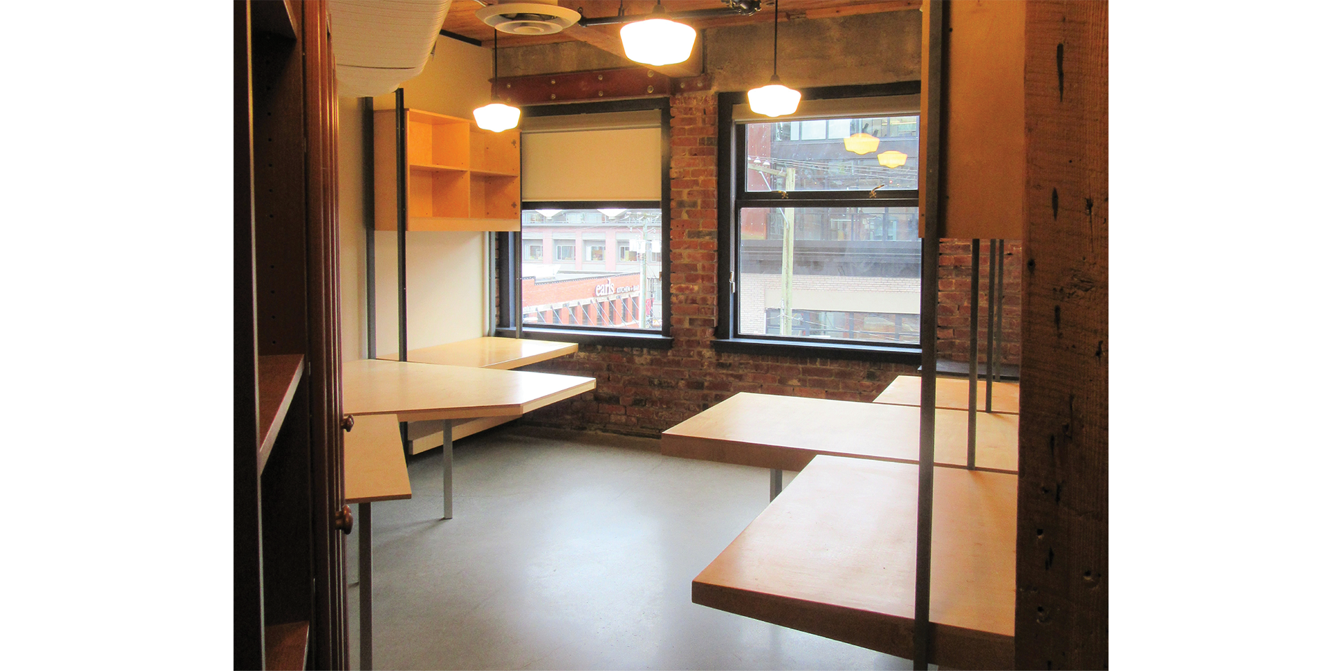 1118 Homer Street building interior Unit 222