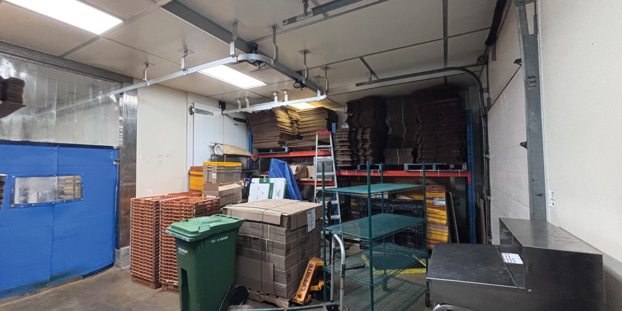 133 Milvan Drive Warehouse Area Open Space