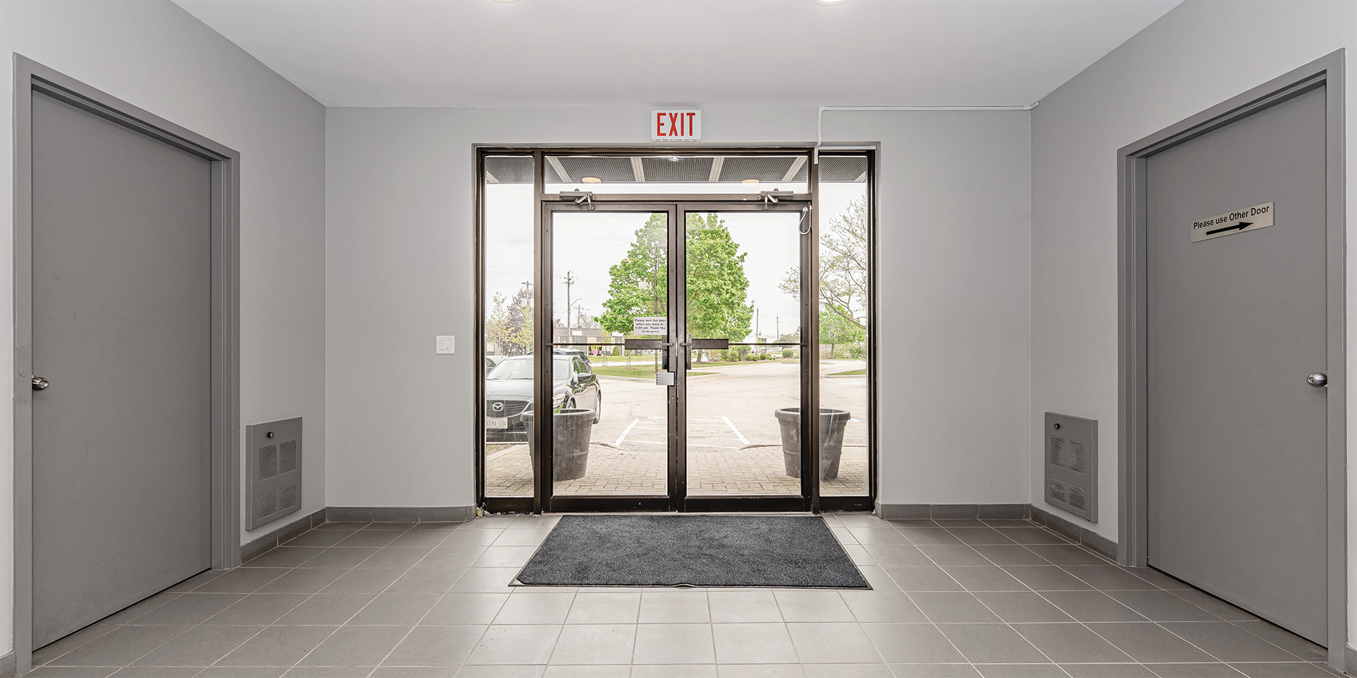 155 Frobisher Drive building entrance