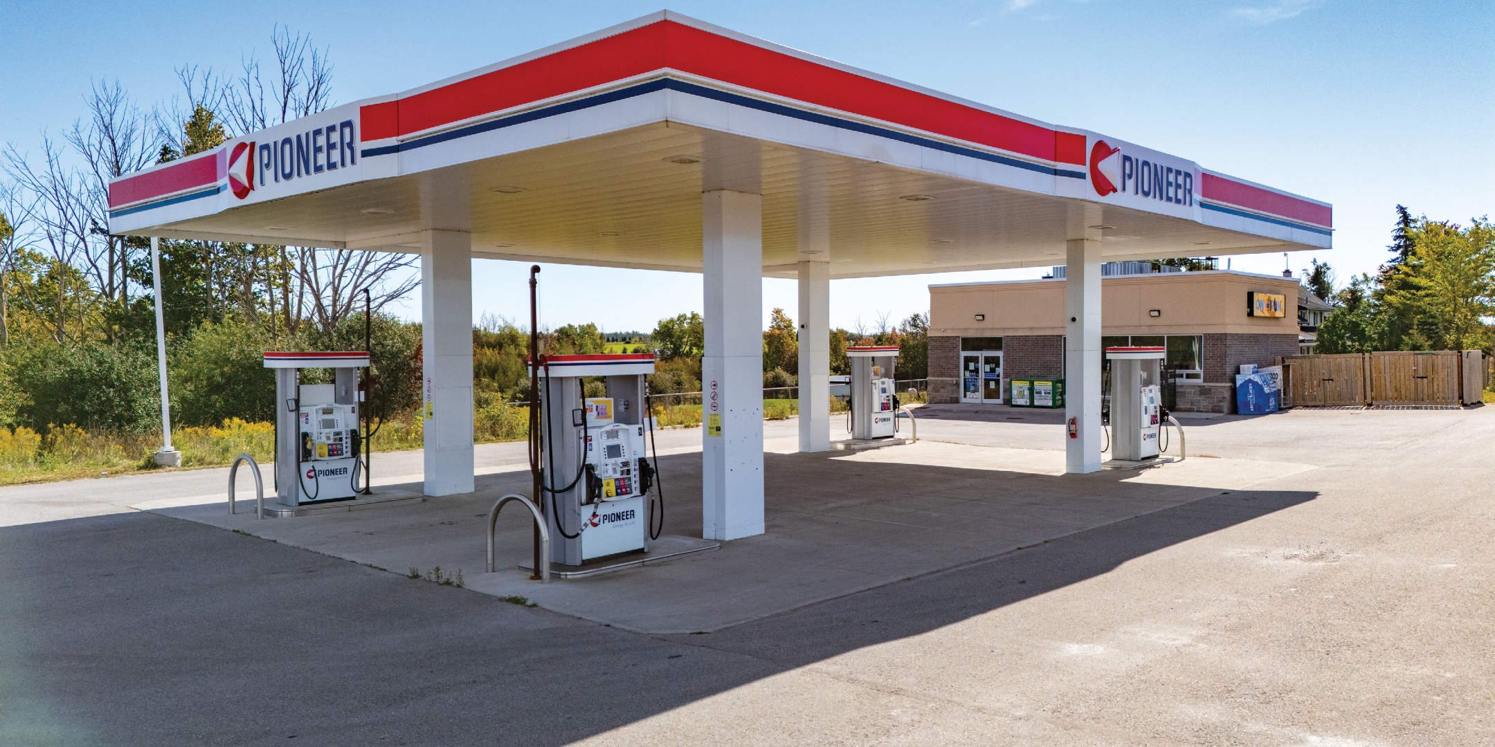 16605 Highway 12 Gas station with 8 Pump bays