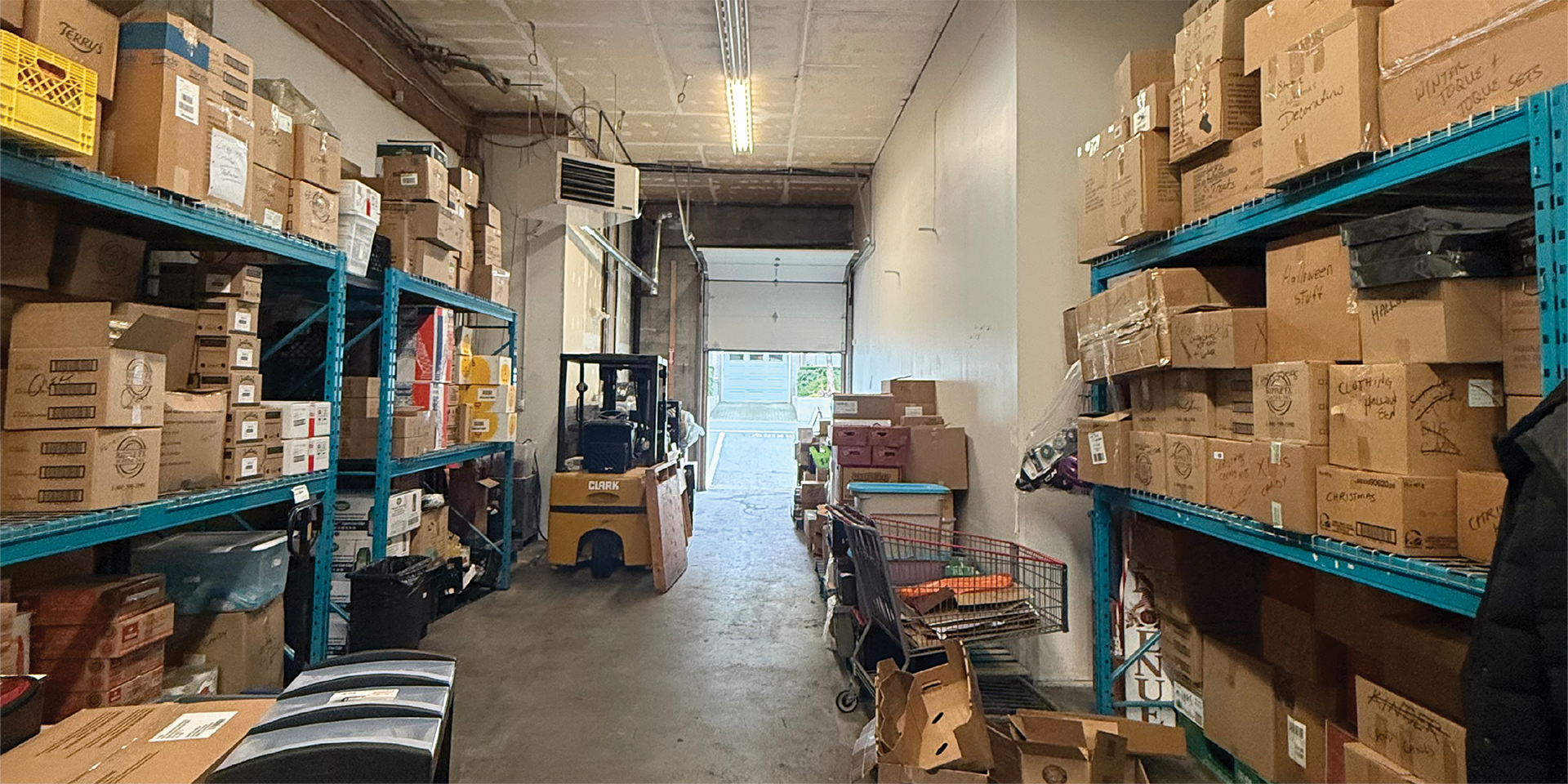 167 East 1st Street building interior warehouse space