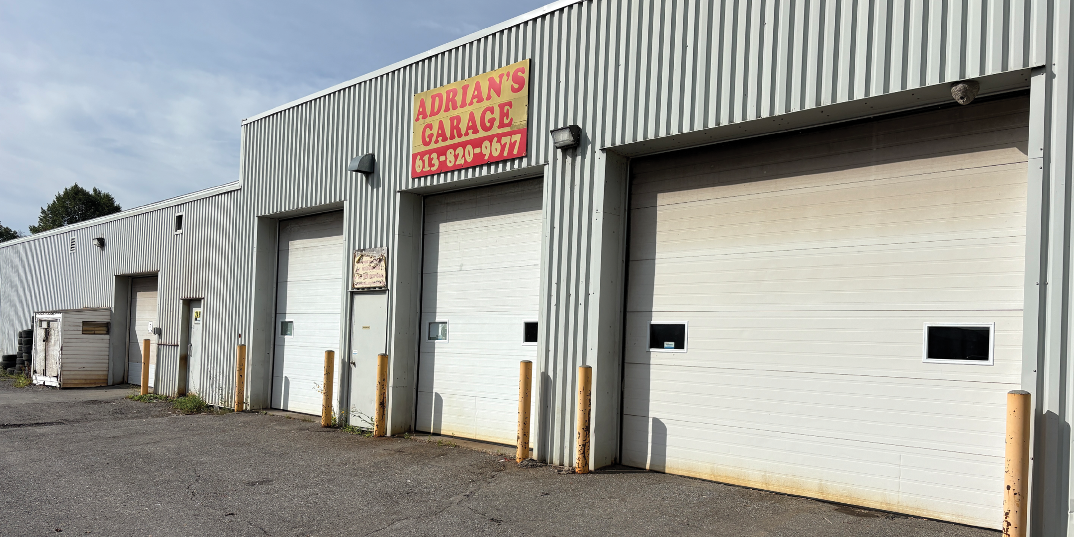 34 Stafford Road Shipping Doors