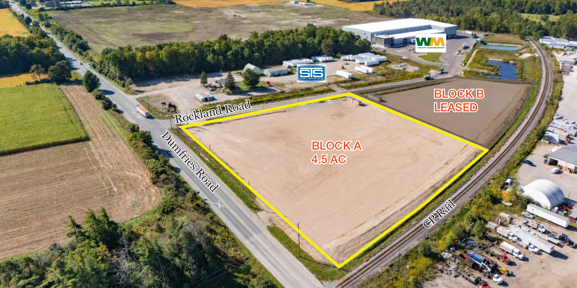 Outline of land available at 2 Rockland Road