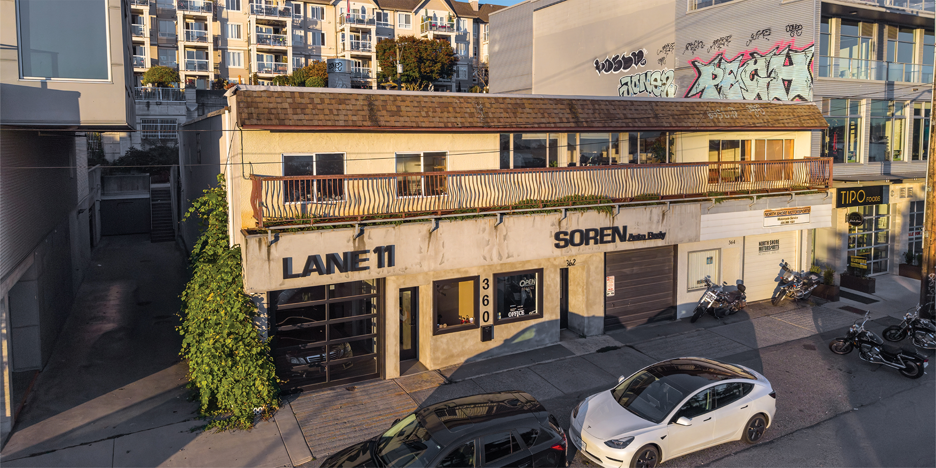 360B East Esplanade building exterior showing main entrance
