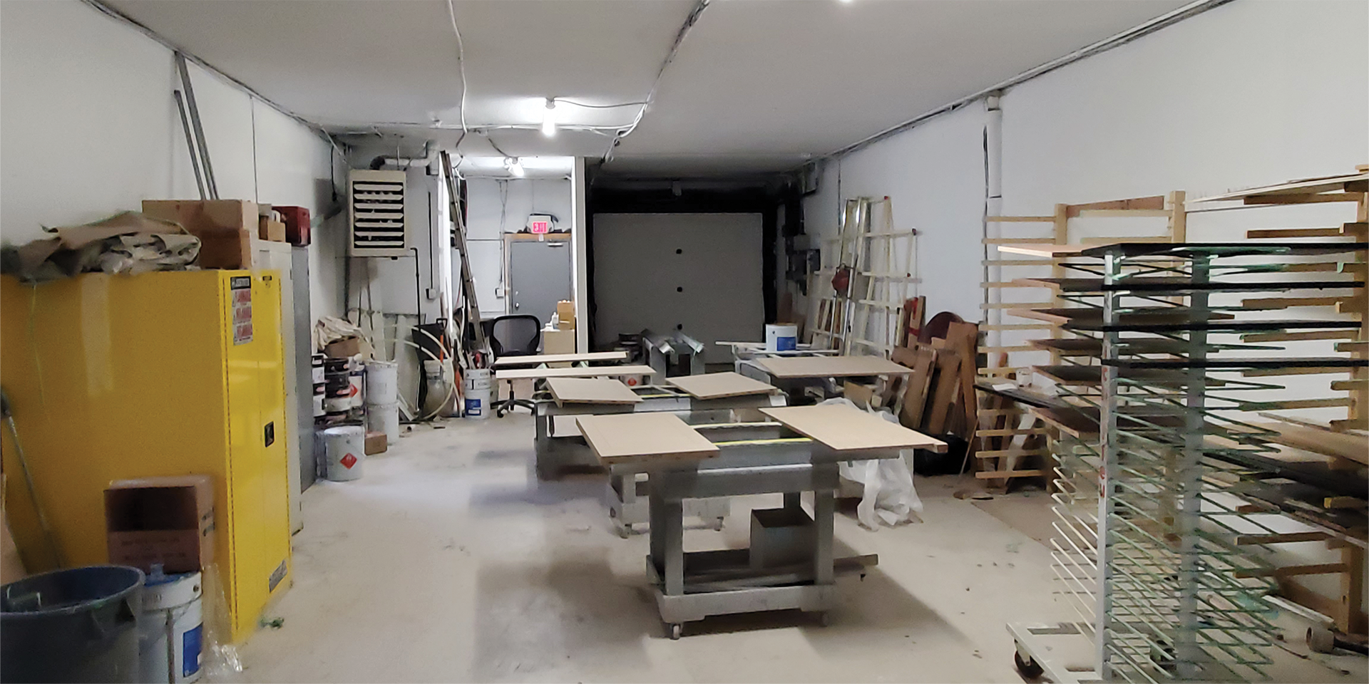 360B East Esplanade building interior work area