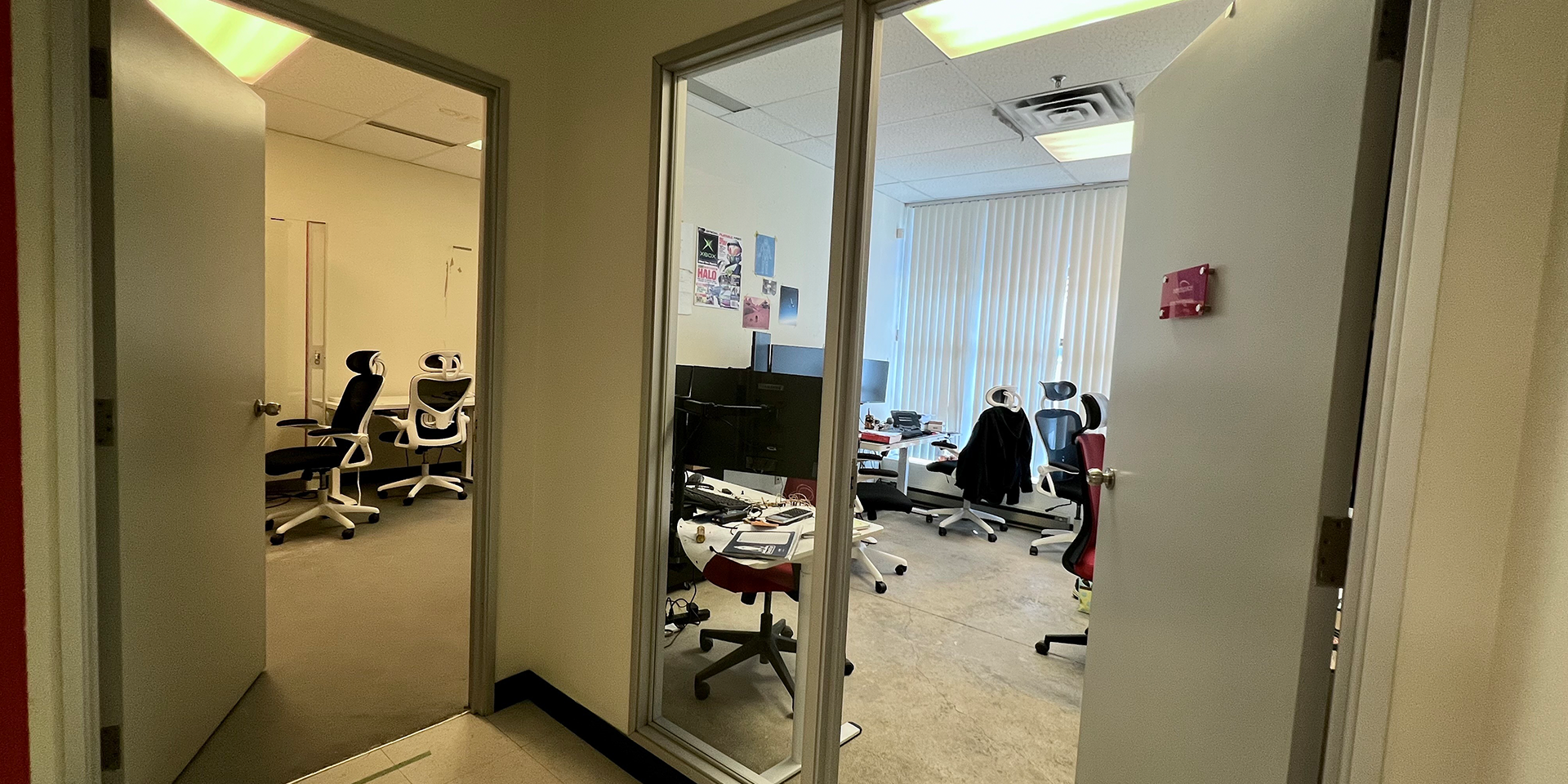 455 Cochrane Drive 24-25 showing two doors to the offices