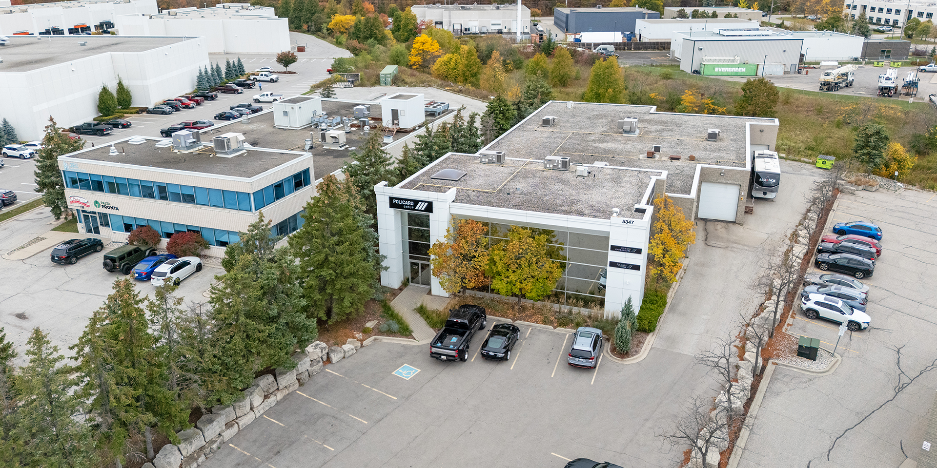 5347 John Lucas Drive aerial photo 