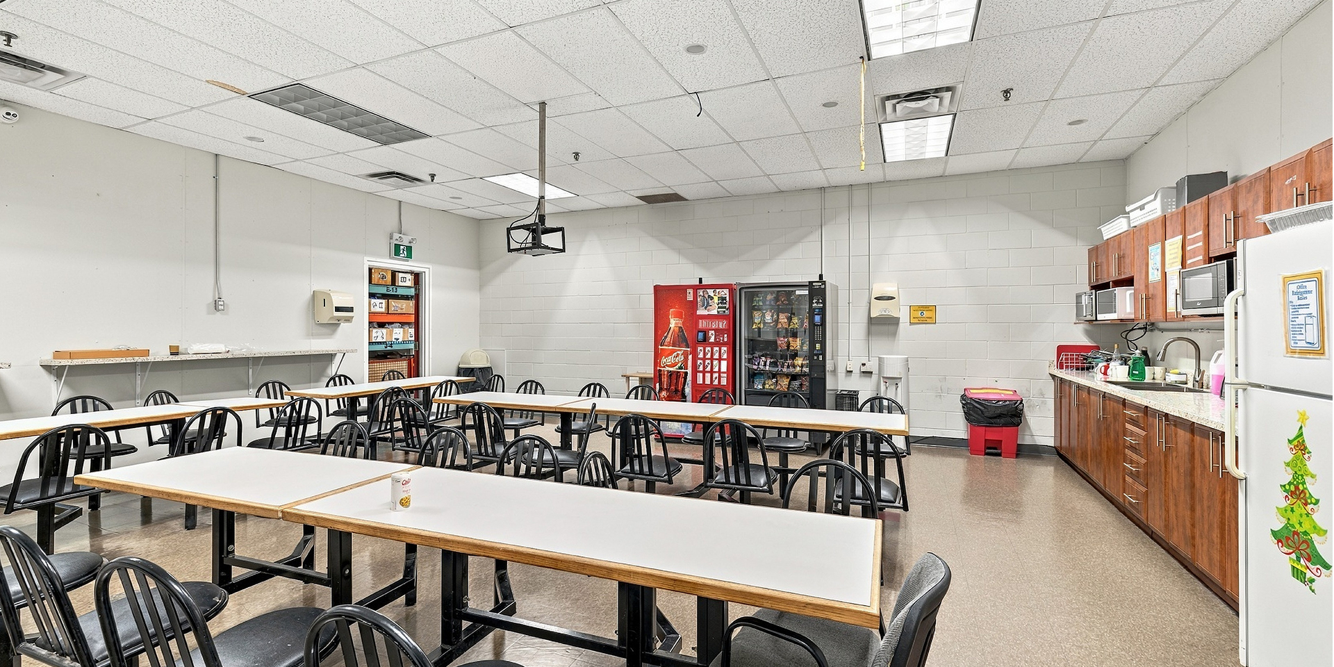 6400 Northwest Drive kitchenette and breakroom 