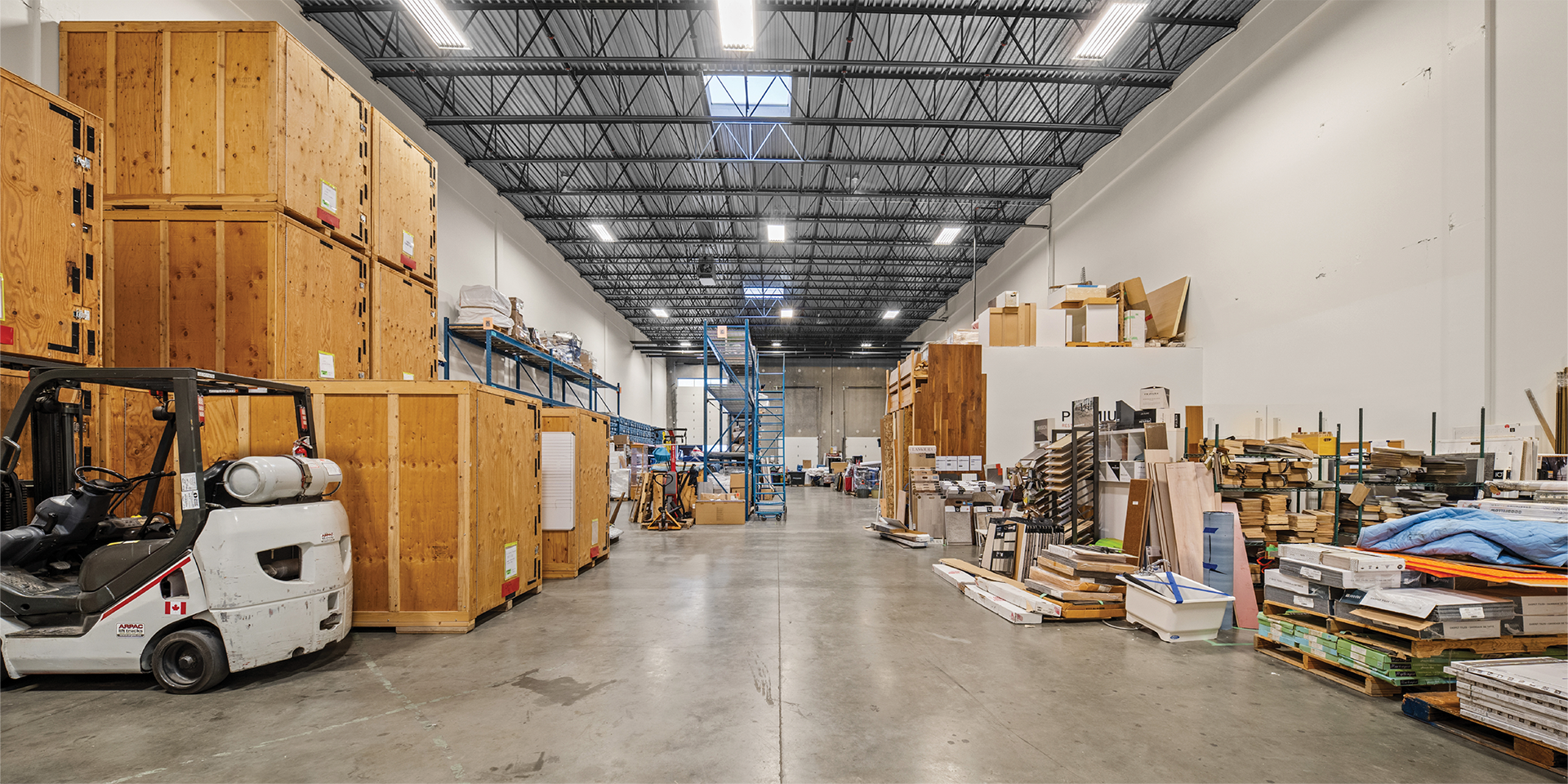 6901 72nd Street building interior warehouse