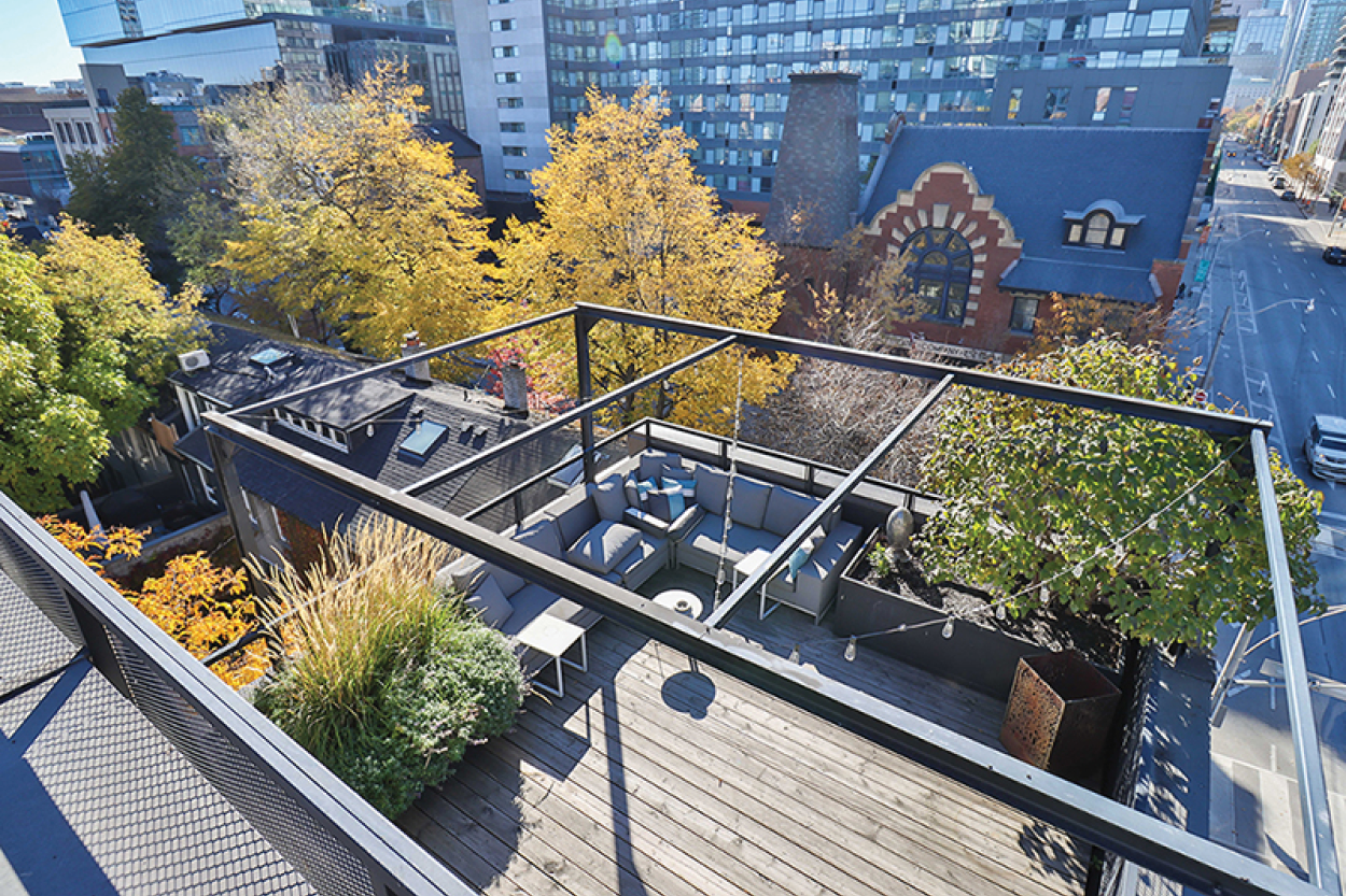 79 Berkeley Street and 535 Adelaide Street E roof top patio