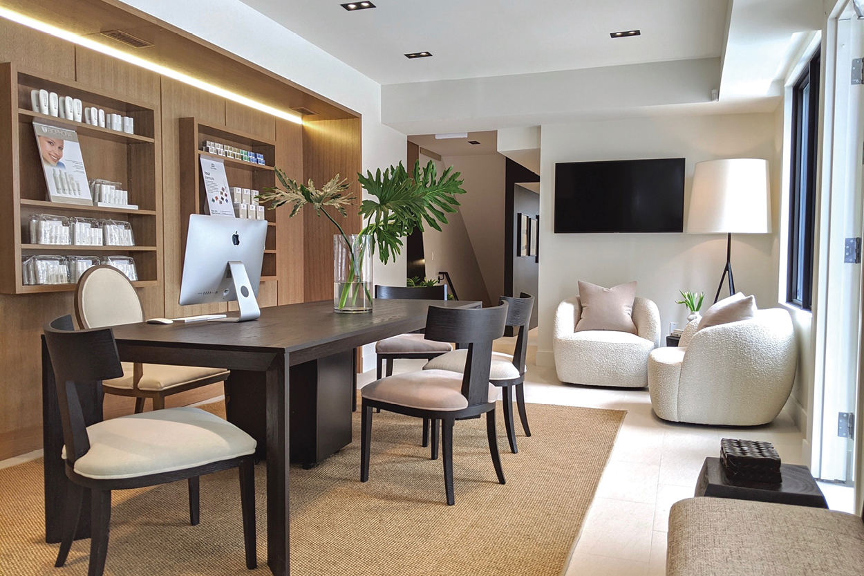 79 Berkeley Street and 535 Adelaide Street E medi spa reception