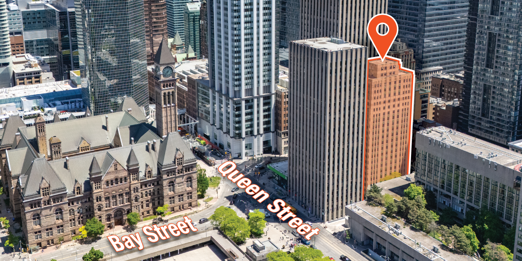80 Richmond St W Aerial Exterior View