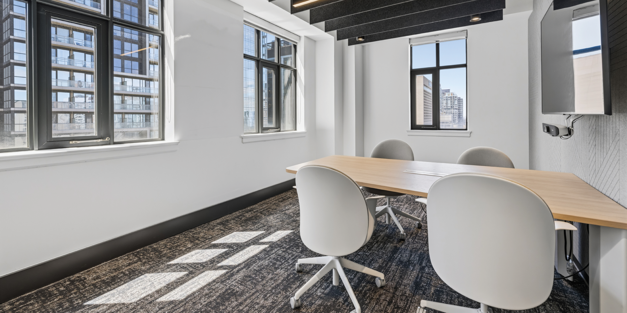 80 Richmond St W office with three big windows