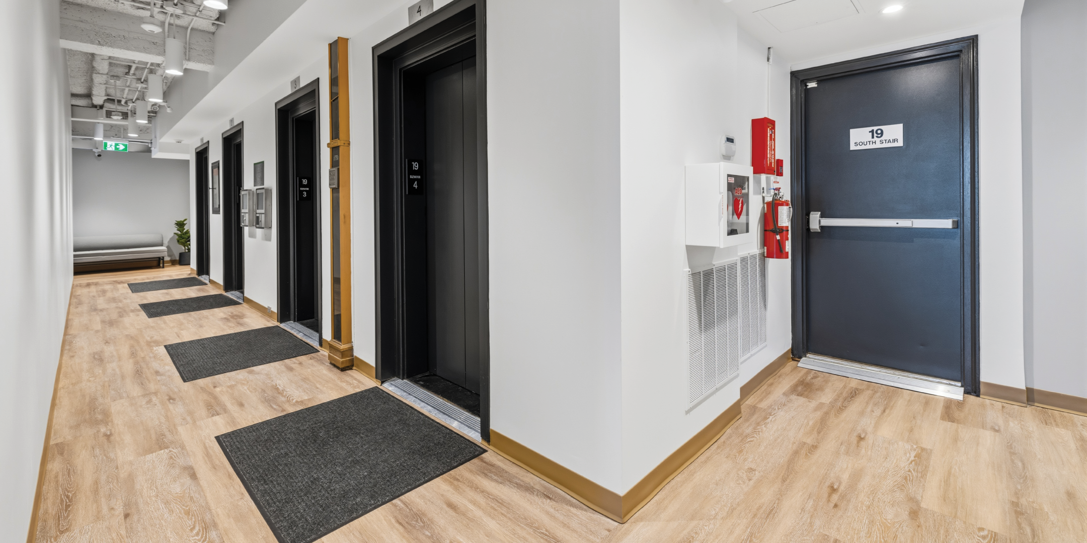 80 Richmond St W office hallway