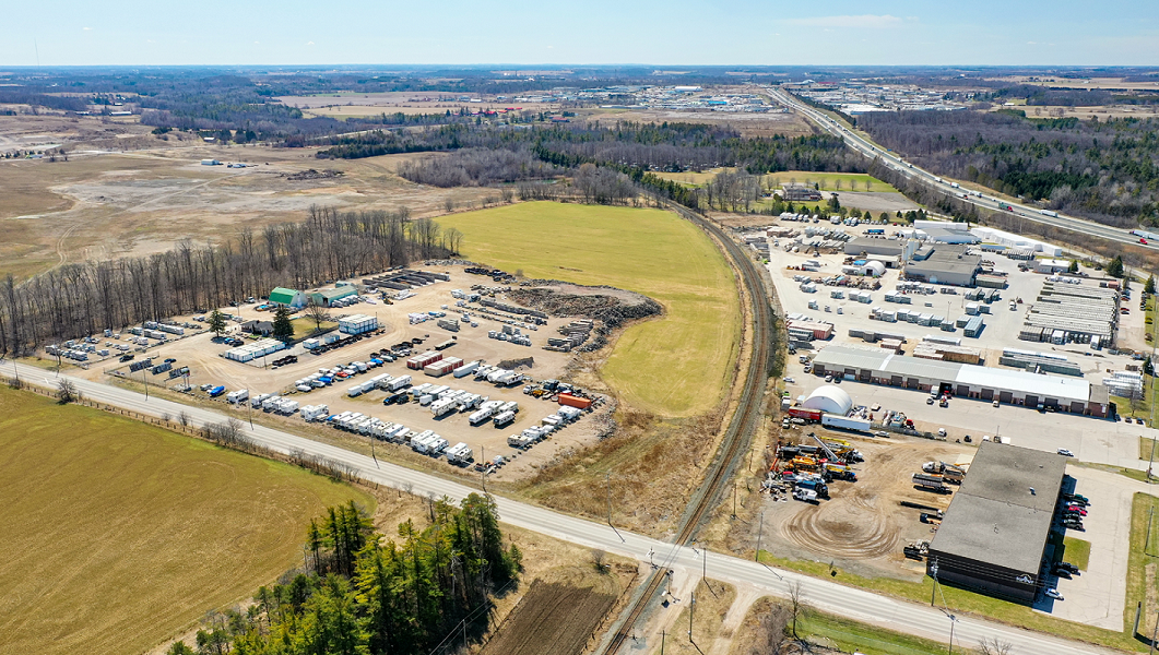 2194 Dumfries Road Aerial View