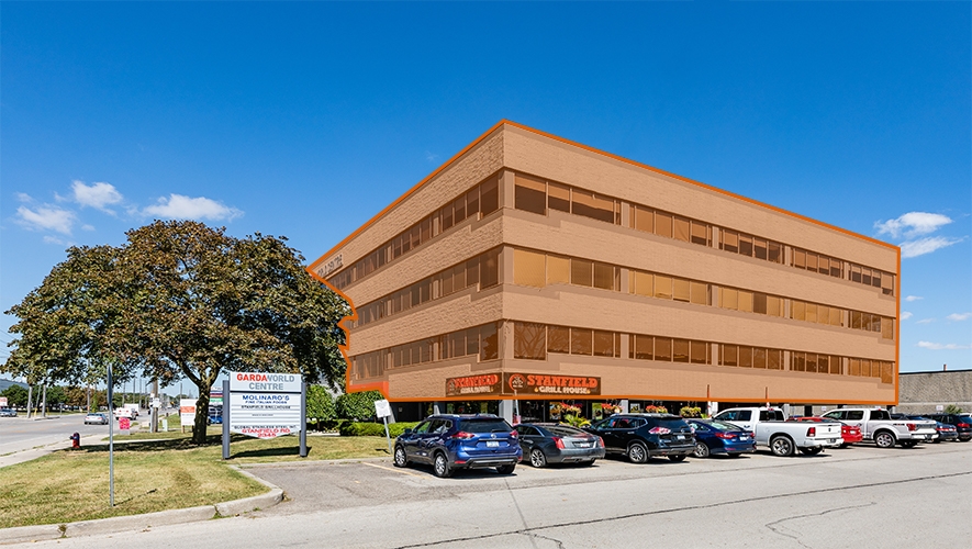 2345 Stanfield Building Highlighted 
