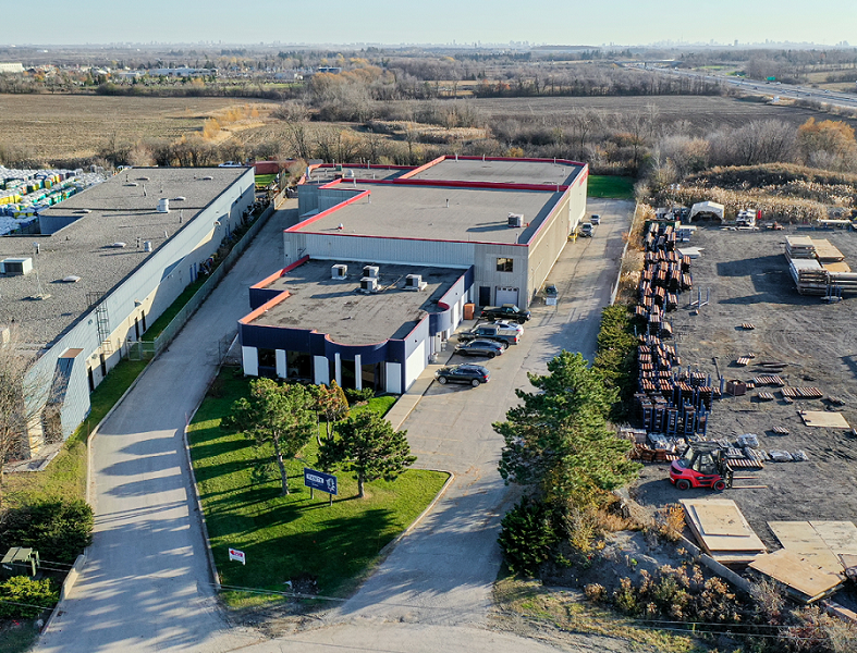 42 Cardico Drive Aerial of Building