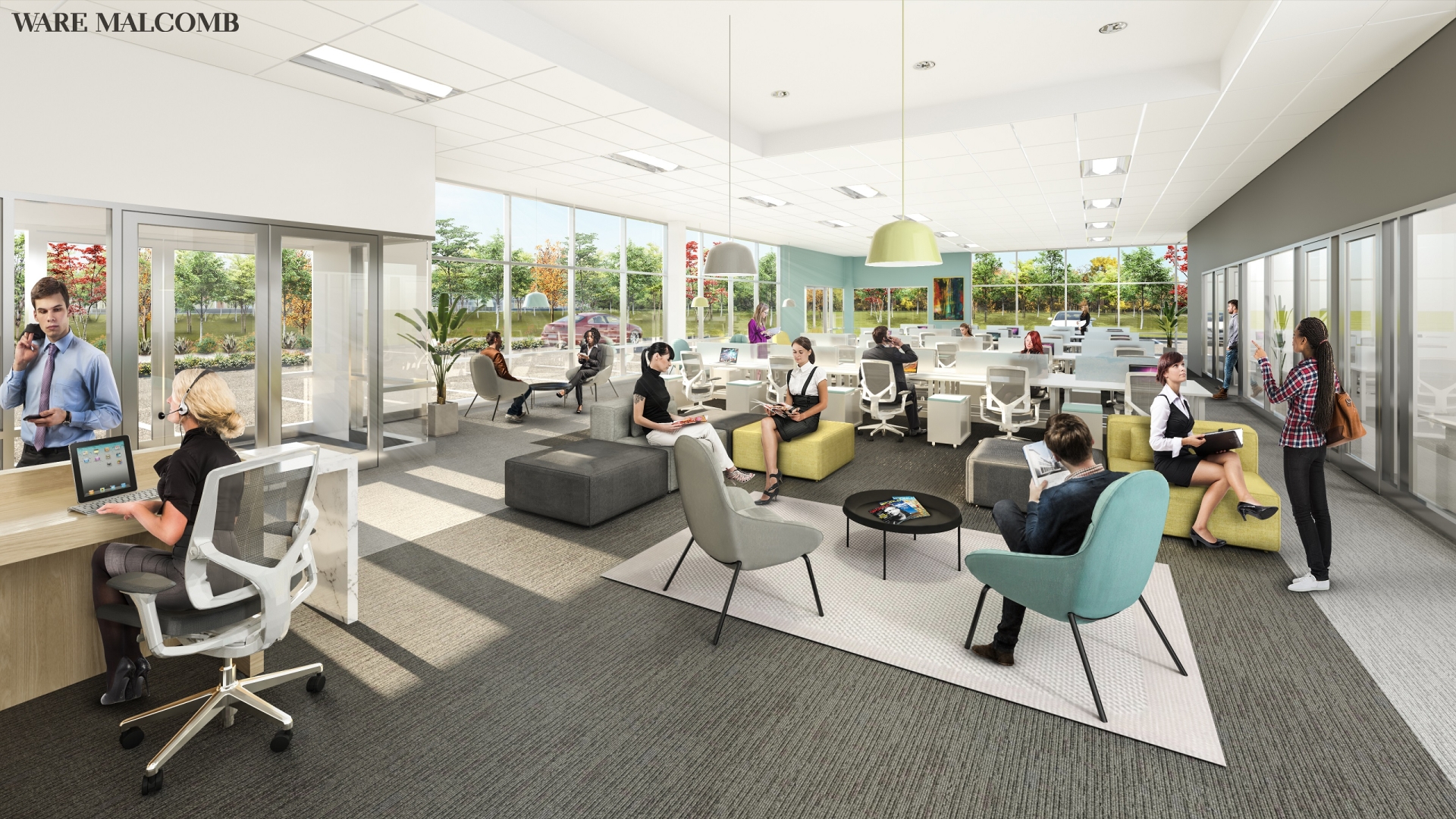 Magnum Sheridan Business Park Interior Rendering