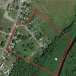 323 County Road 16 Aerial View with Property Outline