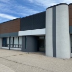 2538 Speers Road View of Building Entrance and Front Parking