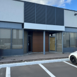2526 Speers Road Units 14-15 Outside View with new pavement parking lot