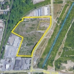 3807 Stanley Avenue Land Overview with parcel leased