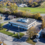 Aerial of 1600 Laperriere Avenue
