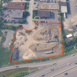 864 Lady Ellen Place Land for Lease with orange property outline