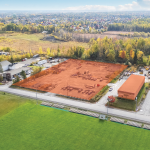 Aerial outline of 137-143 Walgreen