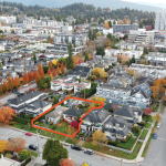 1628 & 1632 Mahon Avenue - Aerial photo showing front exterior of the property
