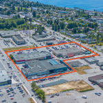 Aerial view of Powell River Power Centre