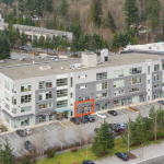 197 Forester Street building exterior with Unit 103 outlined