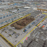 Aerial view of 970 Dominion & 985 Nicola Avenue