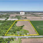 12619 Derry Road - Aerial of Land