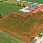 Aerial outline of land available at 434982 43rd Line