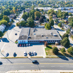 Aerial of 808 Dundas Street