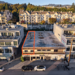 360B East Esplanade aerial with property outlined
